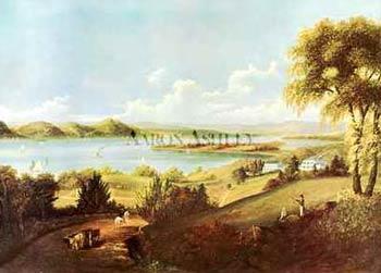 Robert Havell Jr Prints Land of Promise Sweden oil painting art